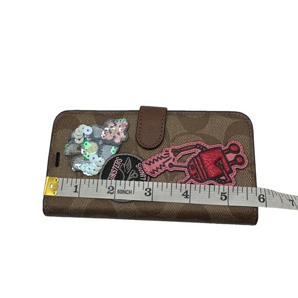 COACH Keith Harding Collection Phone Case with Card Slots - Picture 9 of 9